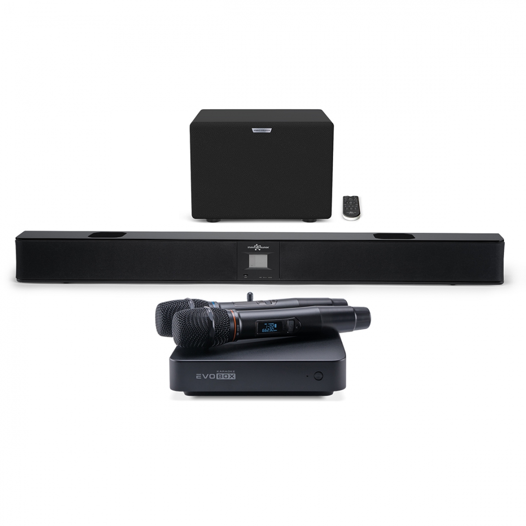 караоке-комплект EVOBOX Plus + EvoSound Bar (саундбар с караоке) в Зеленограде