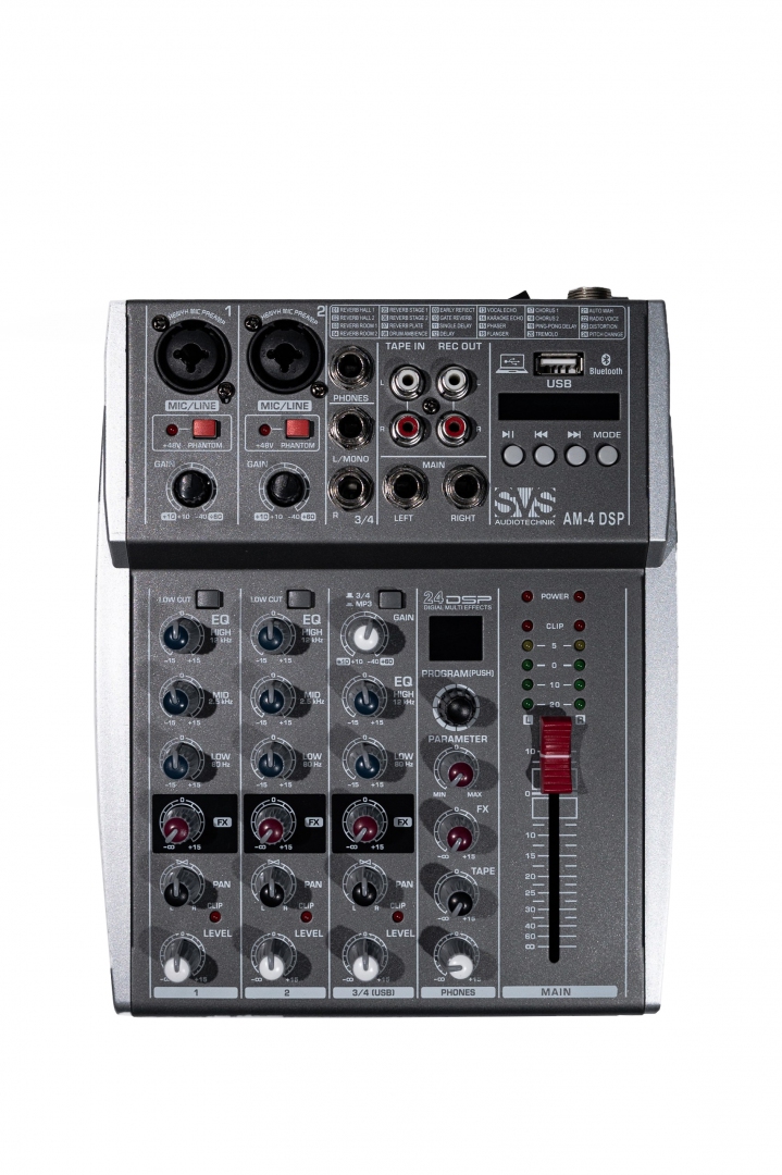 SVS Audiotechnik mixers AM-4 DSP Аналоговый микшерный пульт, 4-канала в Зеленограде