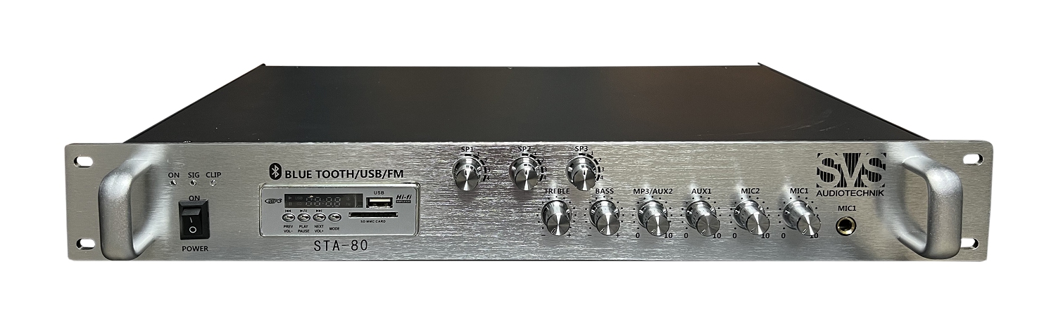 SVS Audiotechnik STA-80 Микшер-усилитель для систем Public Address в Зеленограде
