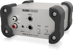 Klark Teknik DI 22P пассивный стерео директ-бокс в Зеленограде